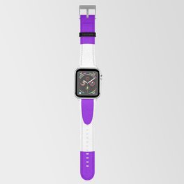 0 (White & Violet Number) Apple Watch Band