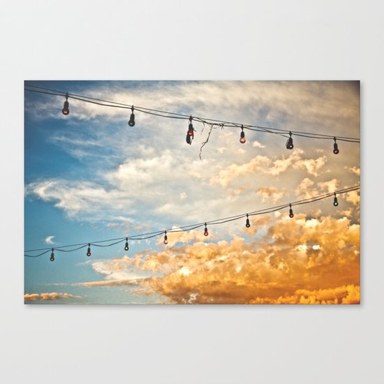Calm Before The Storm Canvas Print