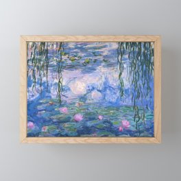 Claude Monet - Water lilies Framed Mini Art Print