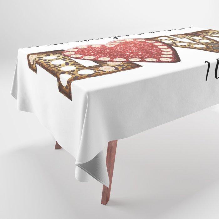 Let All That You Do Be Done In Love Tablecloth