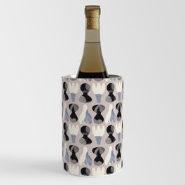 Pastel floral repeat pattern Wine Chiller