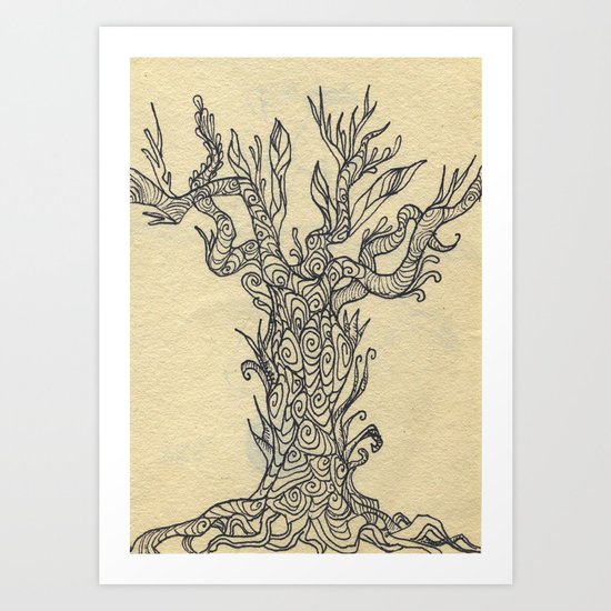 tree Art Print