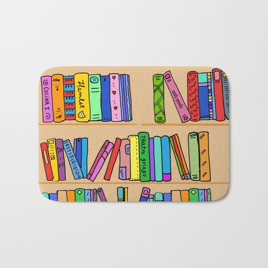 The library Bath Mat