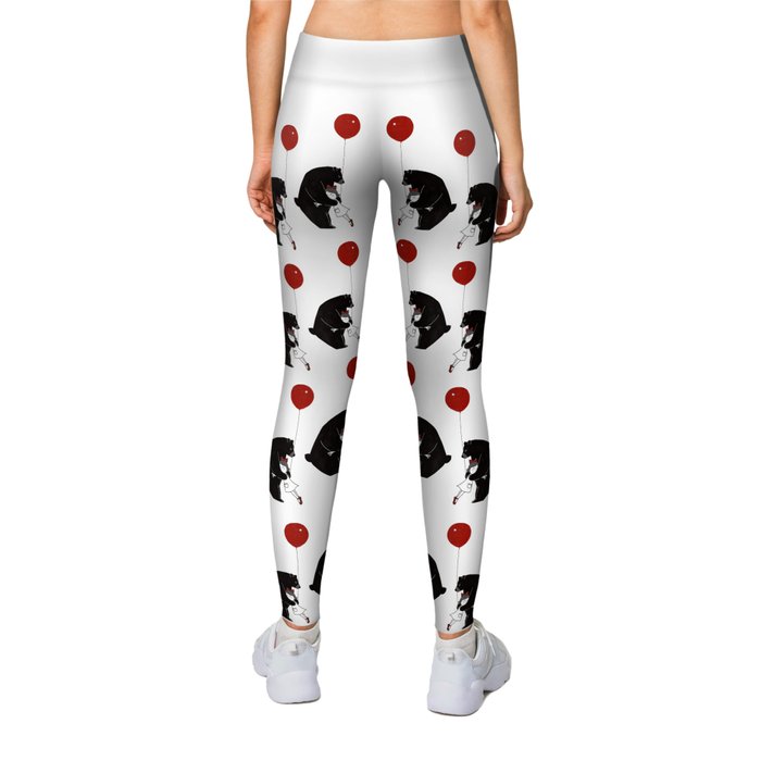 Don't Cry Little Girl Leggings by Big Nose Work