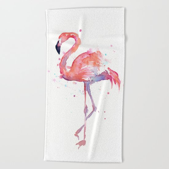 Flamingo Beach Towel