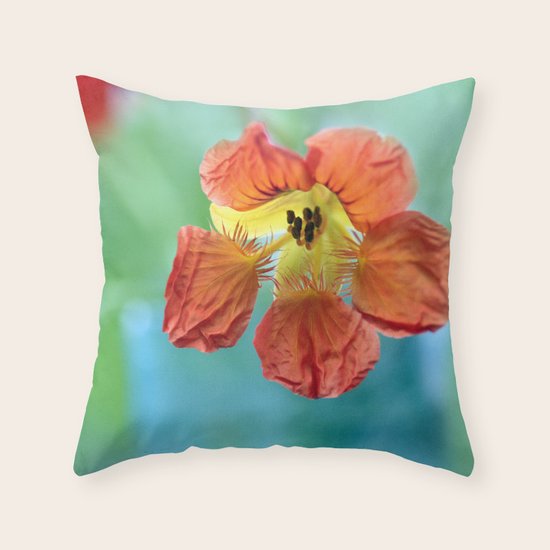 ORANGE Throw Pillow