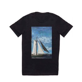 Second Star to the Right T Shirt | Ocean, Wave, Masthead, Travels, Summer, Adventure, Travel, Blue, Waves, Sailboat 