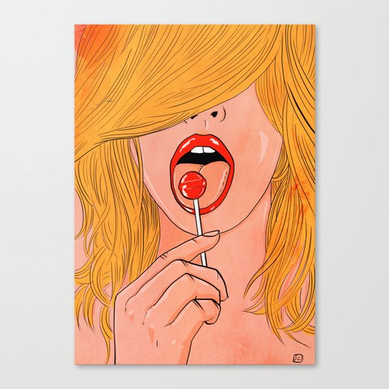 Lollipop Canvas Print