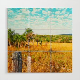 Palm trees Wood Wall Art