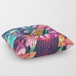 Ray of color Floor Pillow