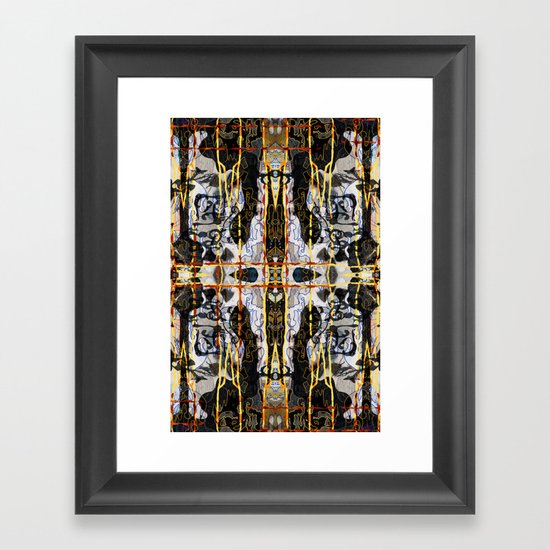 Drips ORG:02 Framed Art Print
