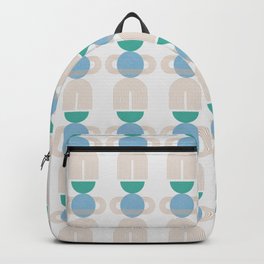 Abstraction_NEW_SPACE_PLANET_BLUE_ORBIT_LINE_POP_ART_0205B Backpack