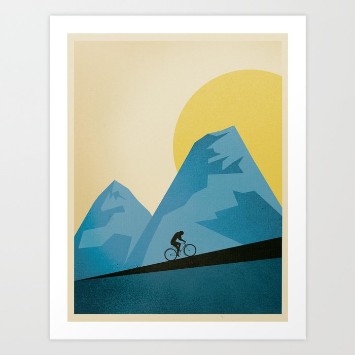 Mountain Trails Art Print
