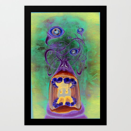 BLARGH Art Print