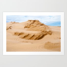 Here n' there - 5 - Te Paki Dunes Art Print | Omi, Great, Zealand, Newzealand, Color, Photo, Landscape, Tepaki, Digital, Dunes 