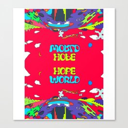 BTS Hope World Canvas Print