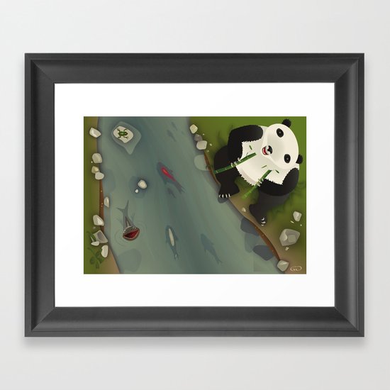 pppanda! Framed Art Print