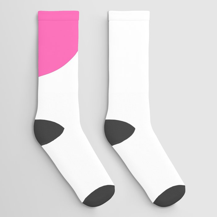 Number 3 (Pink & White) Socks