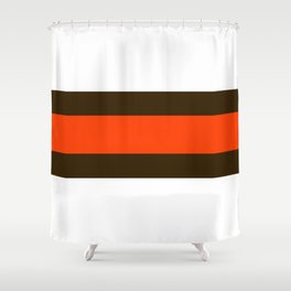 Cleveland Football Shower Curtain