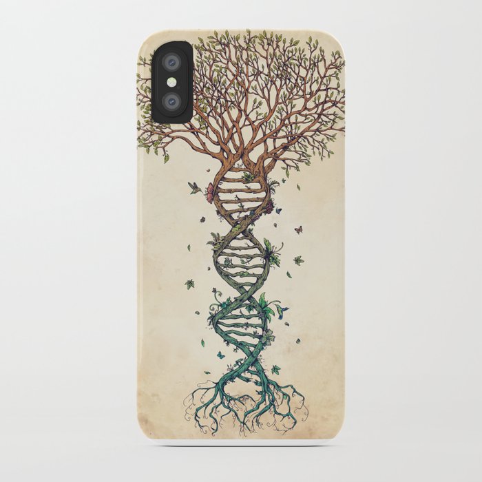 the fabric of life (alternative) iphone case