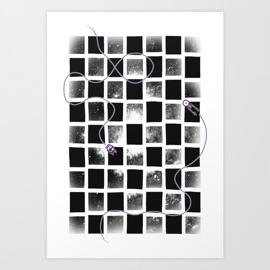 Star Cluster Art Print