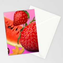 Fresh Fruit  Stationery Card