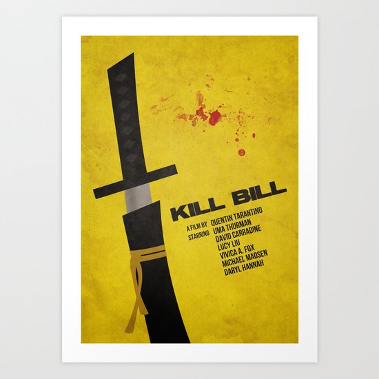 Kill Bill Art Print