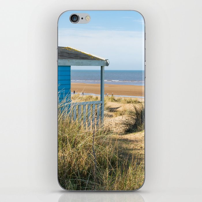 Hunstanton beach huts, North Norfolk coast iPhone Skin