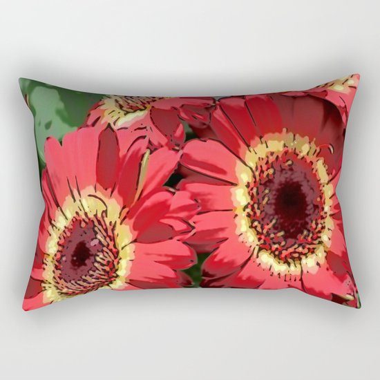 Floral Dreams Rectangular Pillow