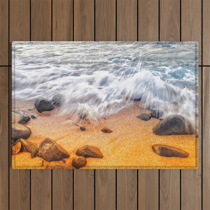 Beach rug for discount sand