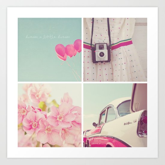 Dream a little dream... Art Print