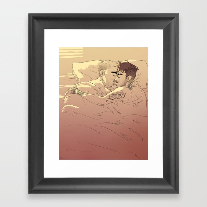 Bedpeace Framed Art Print