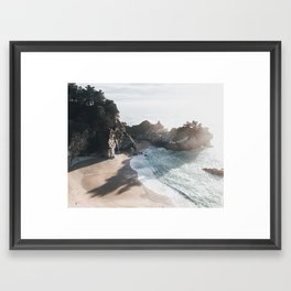 McWay Falls Framed Art Print