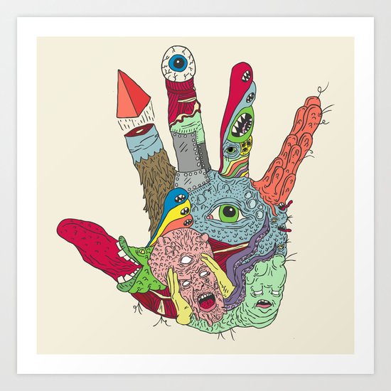 Put'er There Art Print
