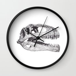 The Anatomy of a Dinosaur II - Jurassic Park Wall Clock