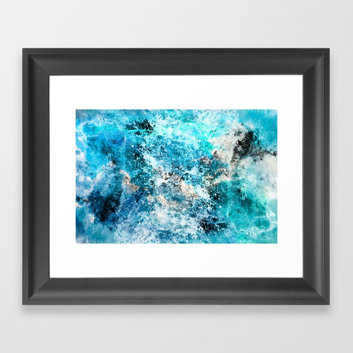 Water's Dance Framed Art Print