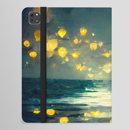 Lights On The Water iPad Folio Case