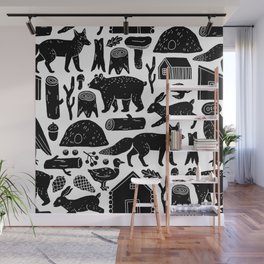 FOREST FRIENDS Wall Mural