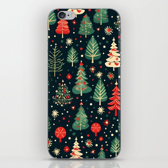 Christmas patterns iPhone Skin