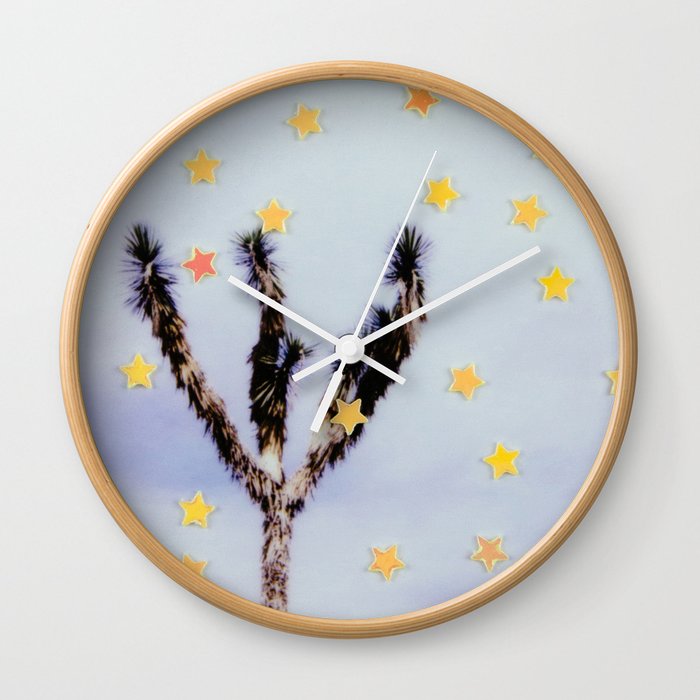 Desert Stars Wall Clock