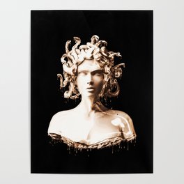 Bronze Medusa Poster