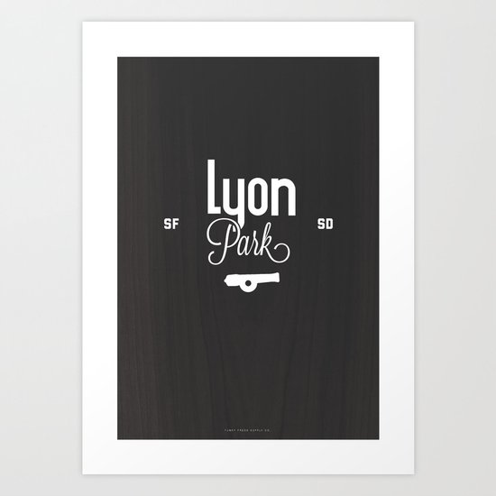 Lyon Park Art Print