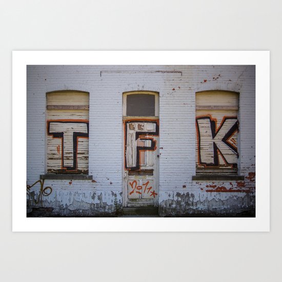 Decay Art Print