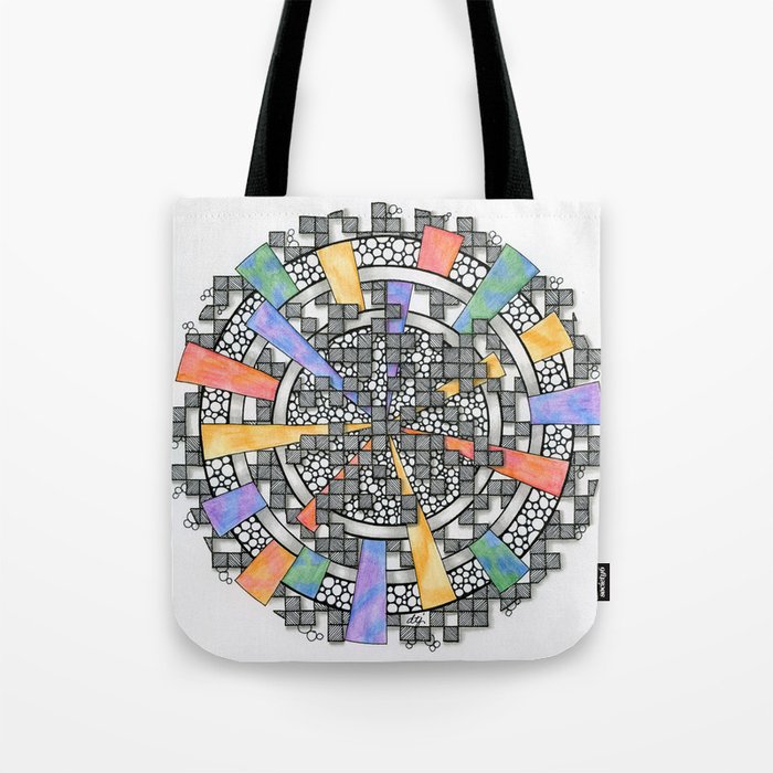 Puzzled Tote Bag