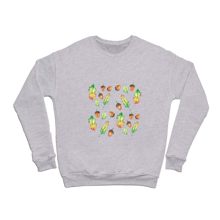 Acorns leaves and such. Crewneck Sweatshirt