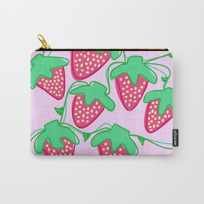 New strawberry  Carry-All Pouch