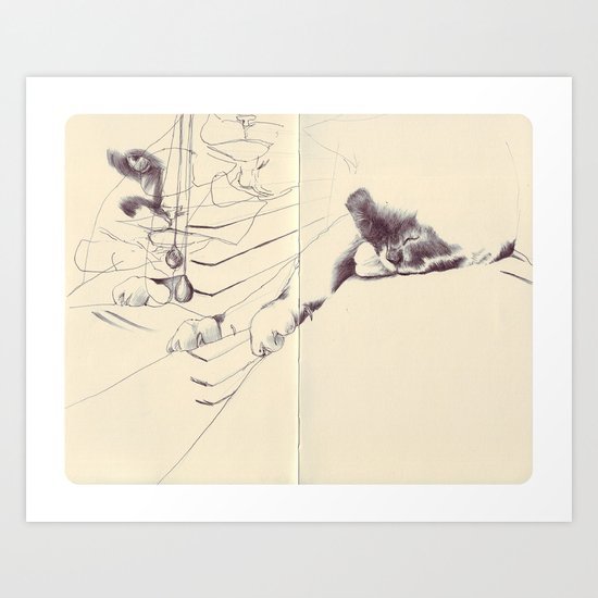 Sketchbook Art Print