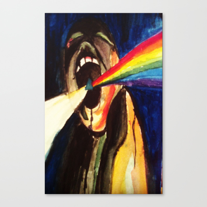 Scream Pink Floyd Canvas Print By Annifox Society6