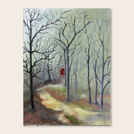 Red Door Canvas Print