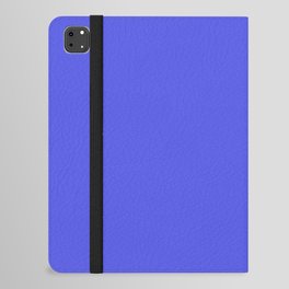 HAPPY BLUE COLOR. Bright vivid blue solid color  iPad Folio Case